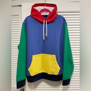 Mens polo sweater hoodie